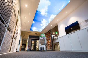 Fotografie Baustoffausstellung bei Leymann Baustoffe in Porta Westfalica